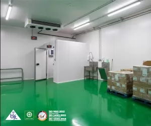 Dimensi Cold Storage Aplikasi Chiller (4x3x2,5M)